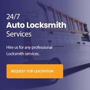 Auto locksmith services